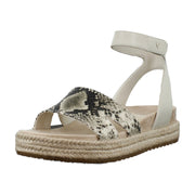 Cream Snake Leather