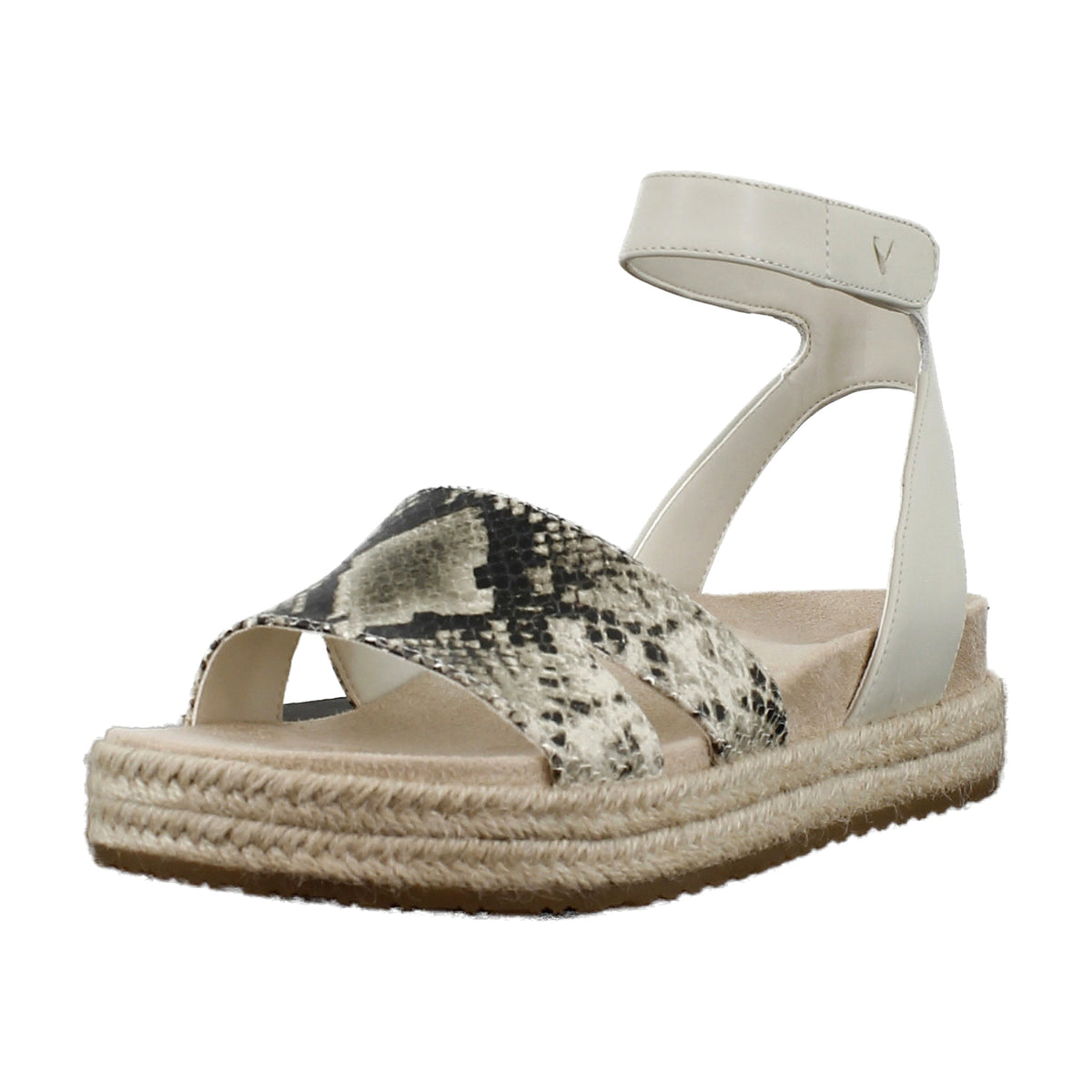 Cream Snake Leather