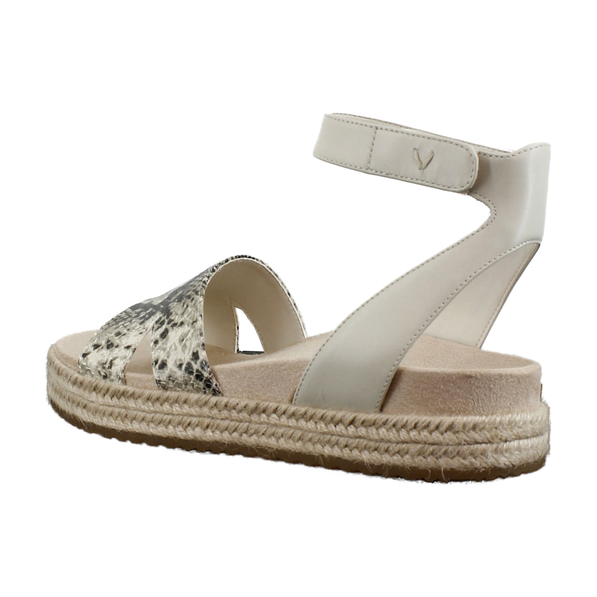 Cream Snake Leather