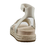 Cream Snake Leather