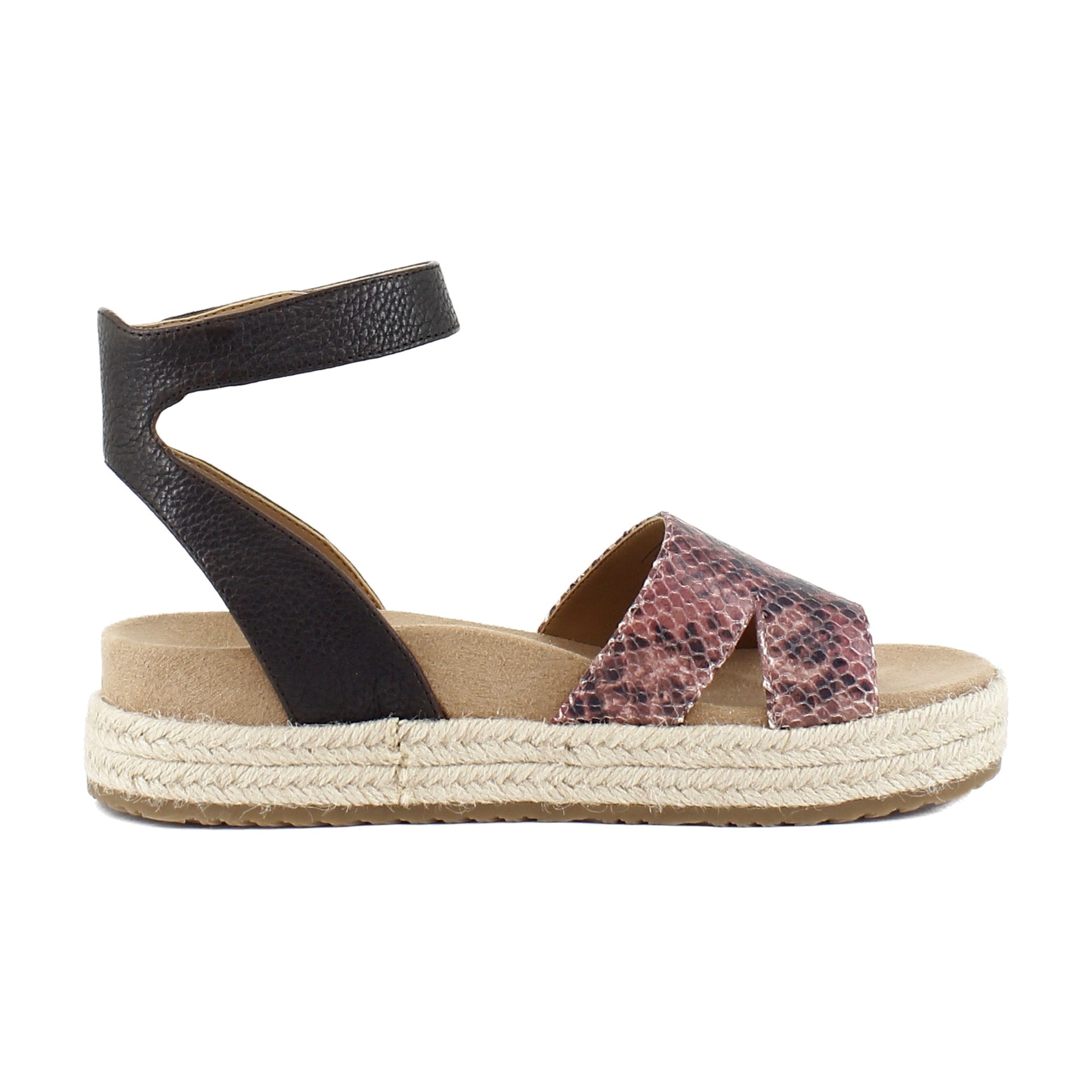 Merlot Snake Leather