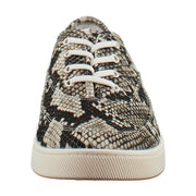Ivory/Black Snake Canvas