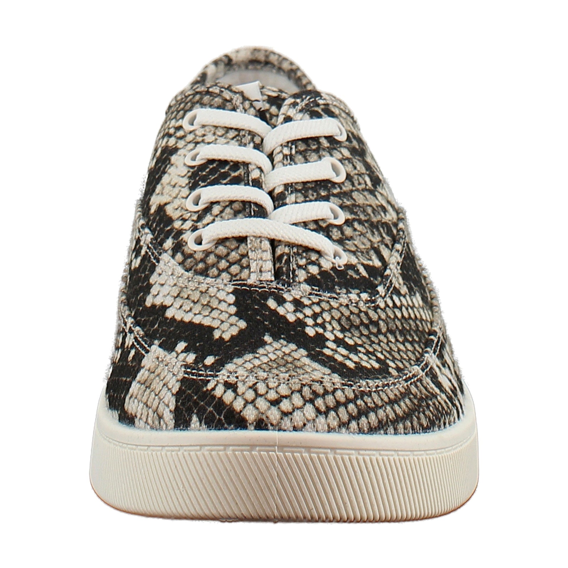 Ivory/Black Snake Canvas