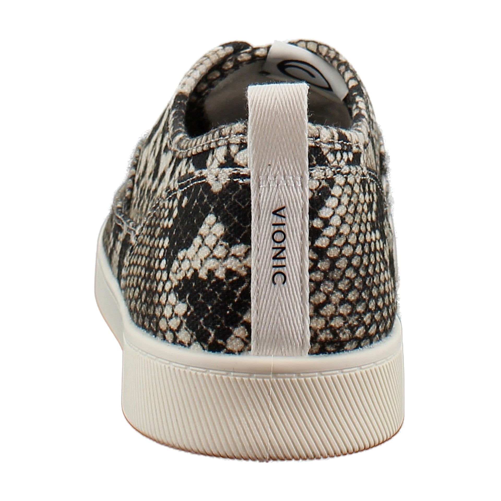 Ivory/Black Snake Canvas