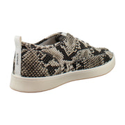 Ivory/Black Snake Canvas