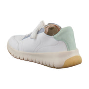 White Multi Tumbled Leather