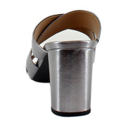 Gunmetal Leather