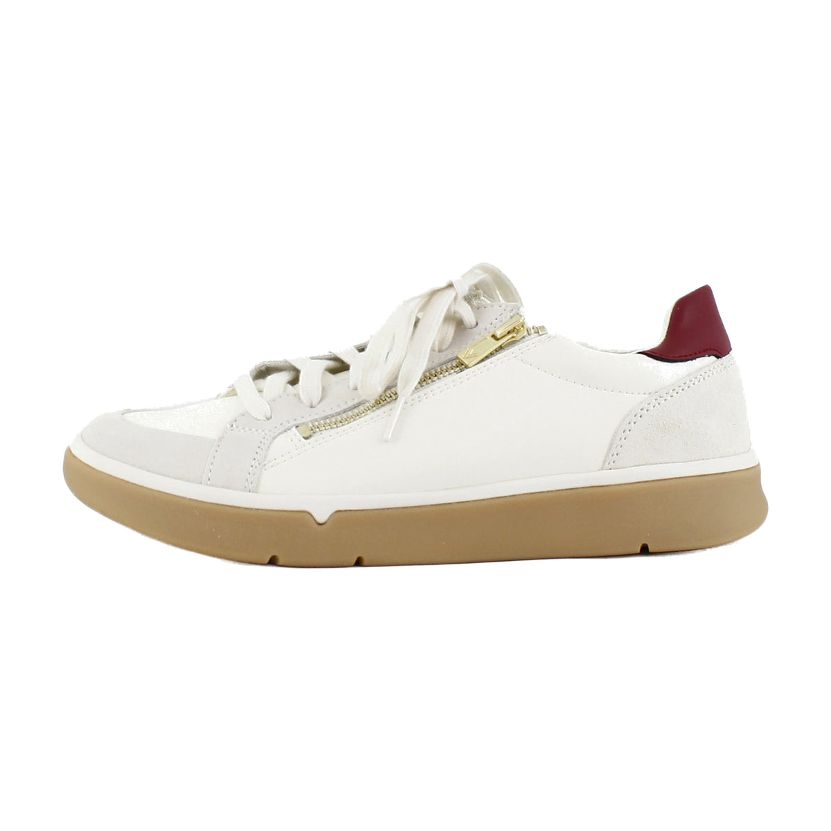 Ivory Leather/Suede