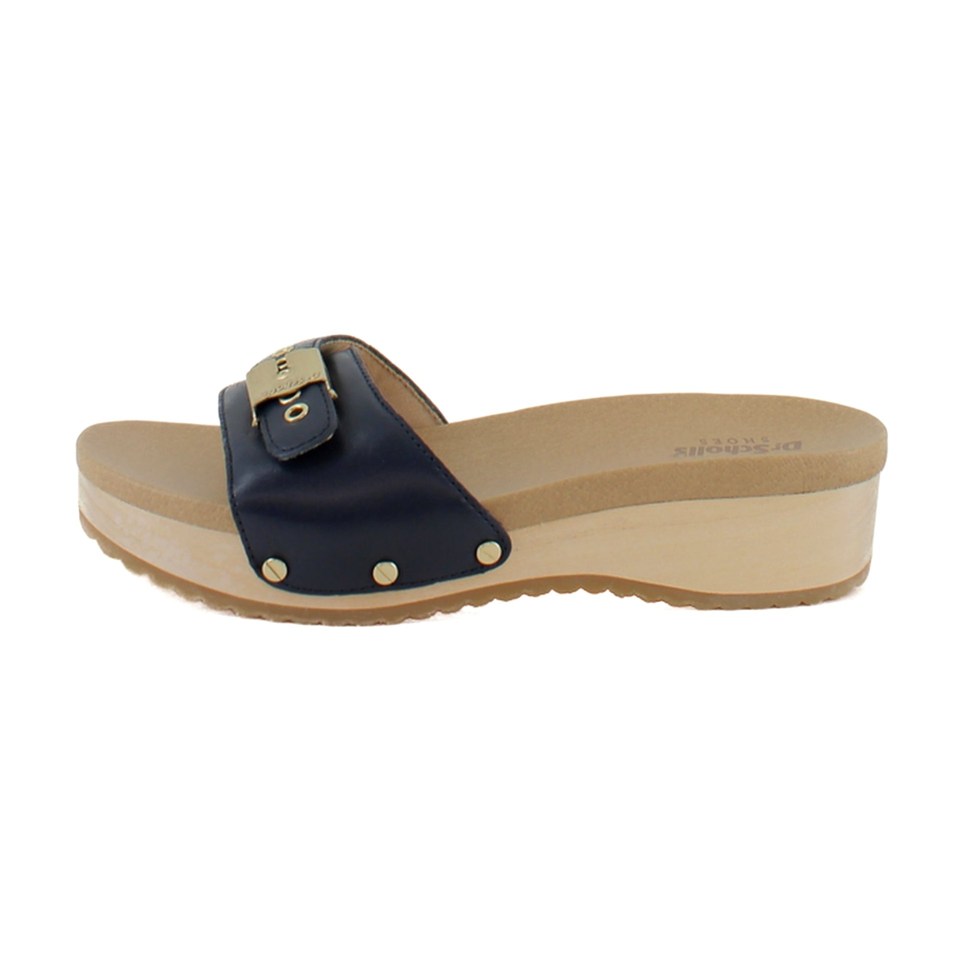 Navy Blue Leather