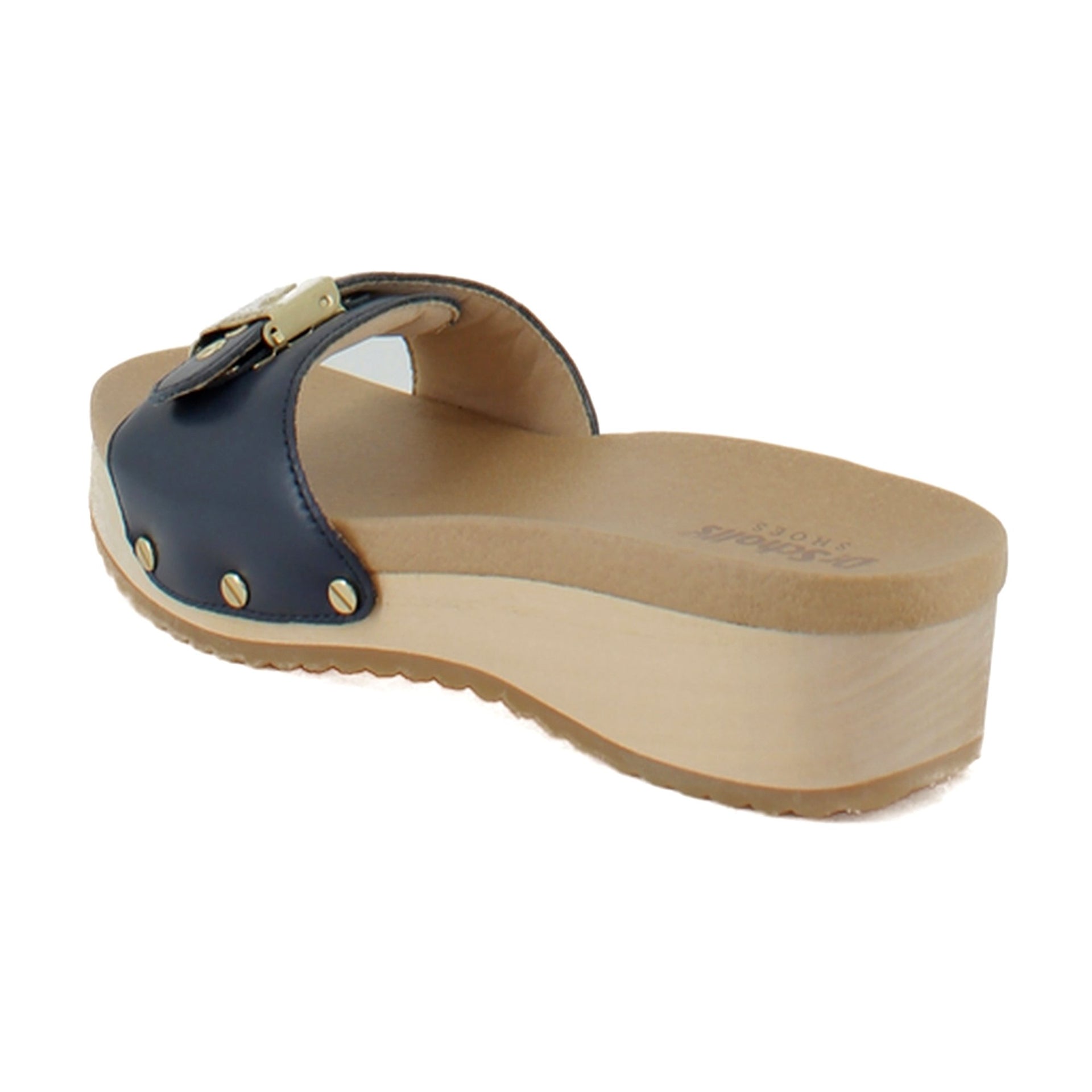 Navy Blue Leather
