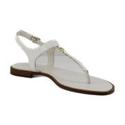 Warm White Faux Croco