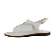 Warm White Faux Croco