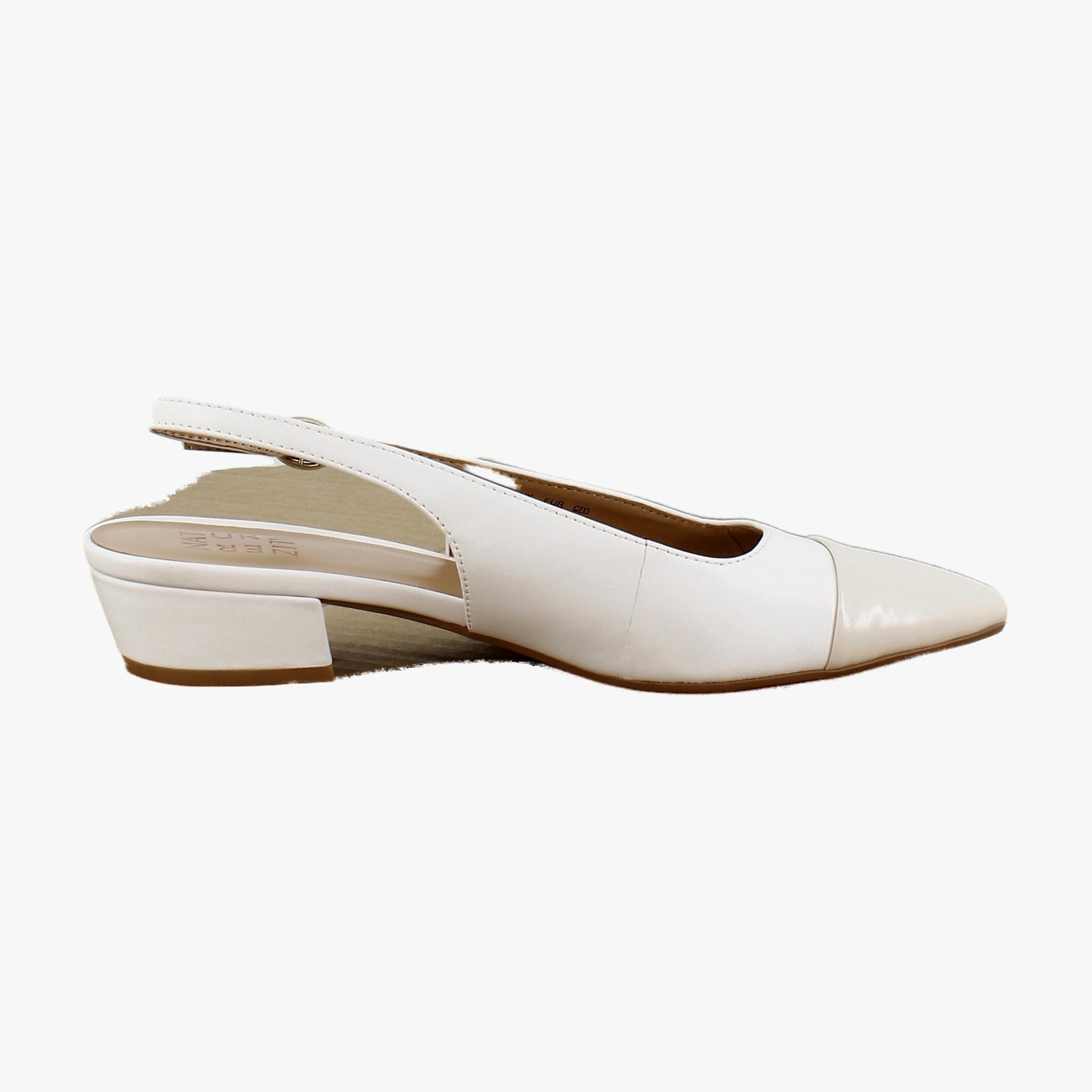 Warm White/Porcelain Toe Cap