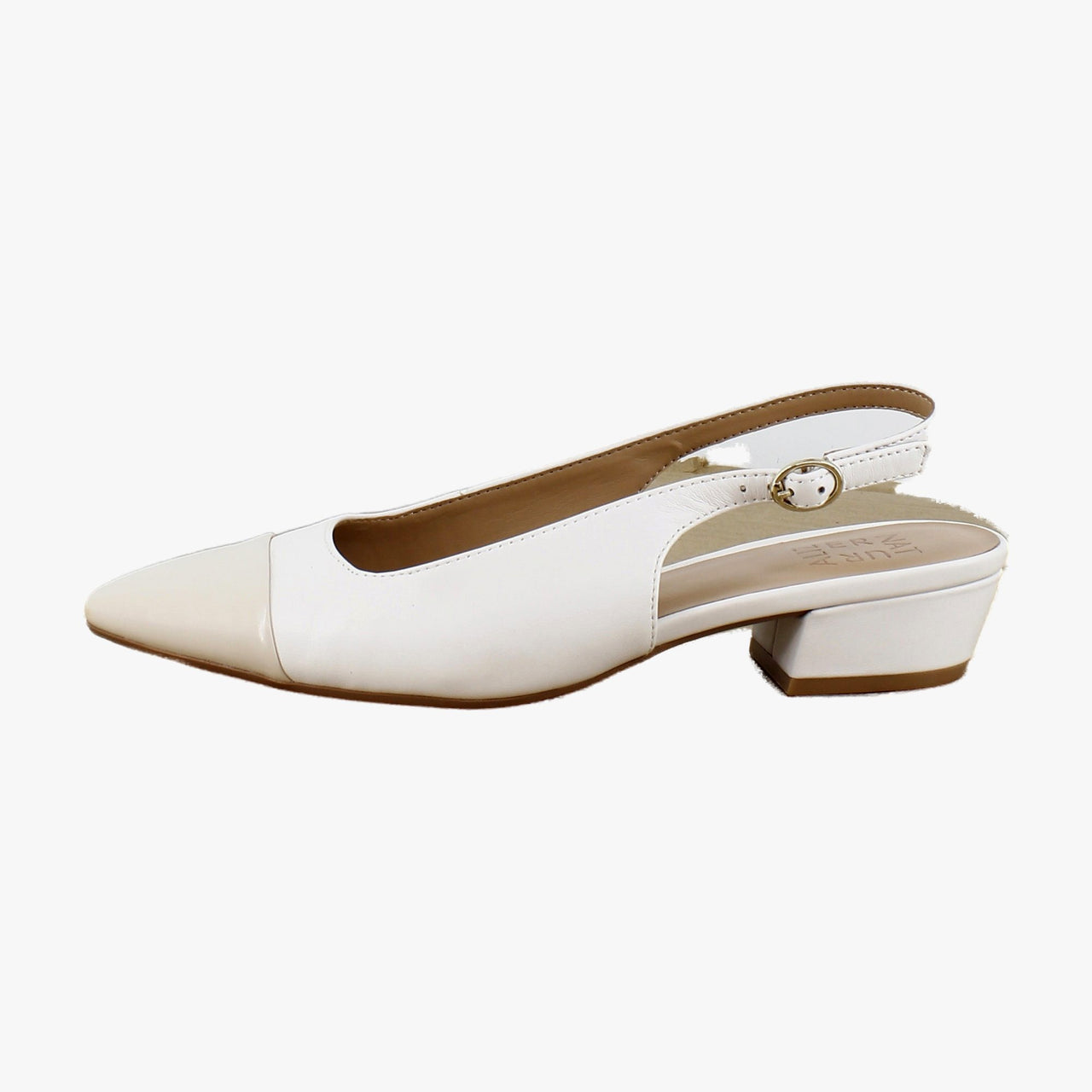 Warm White/Porcelain Toe Cap