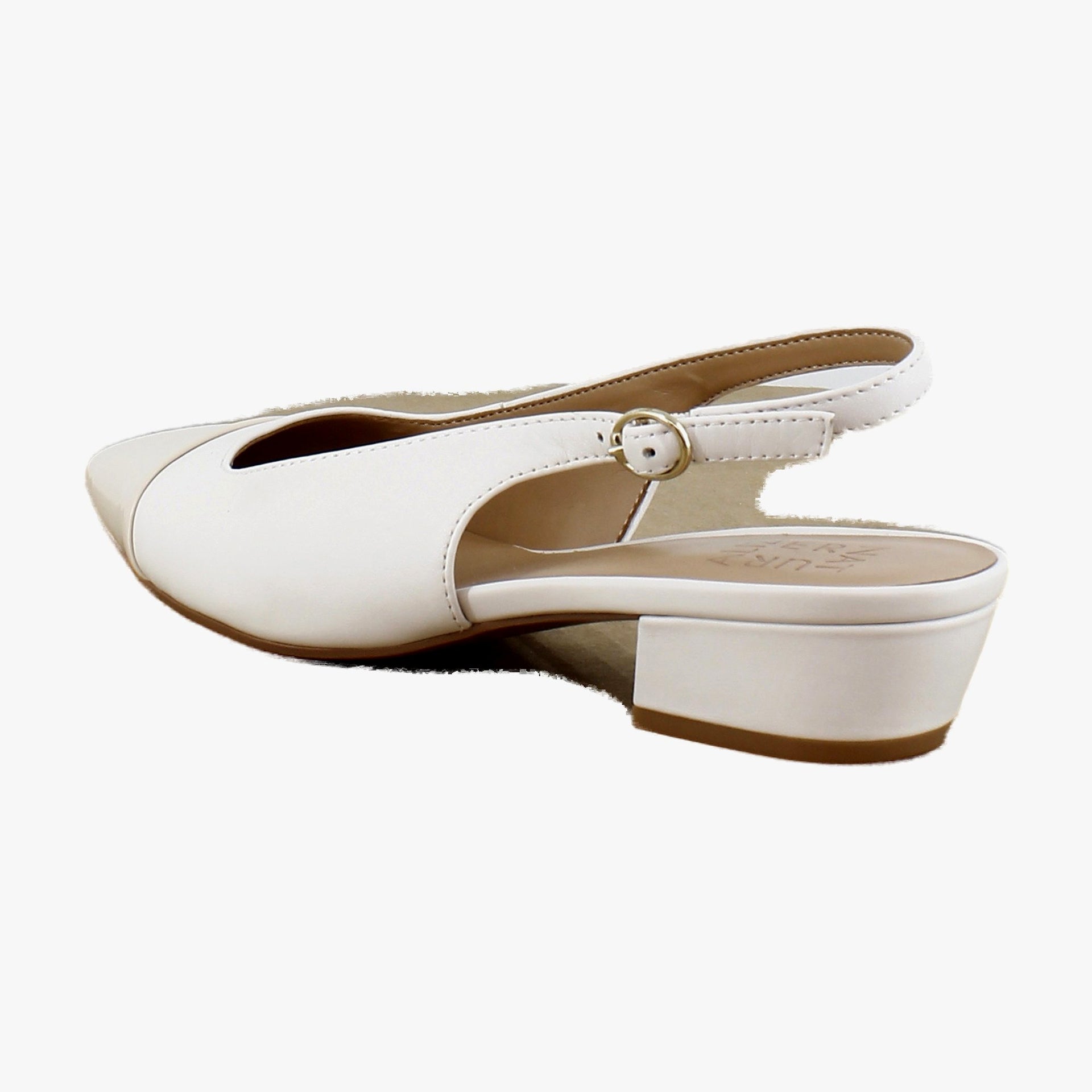 Warm White/Porcelain Toe Cap