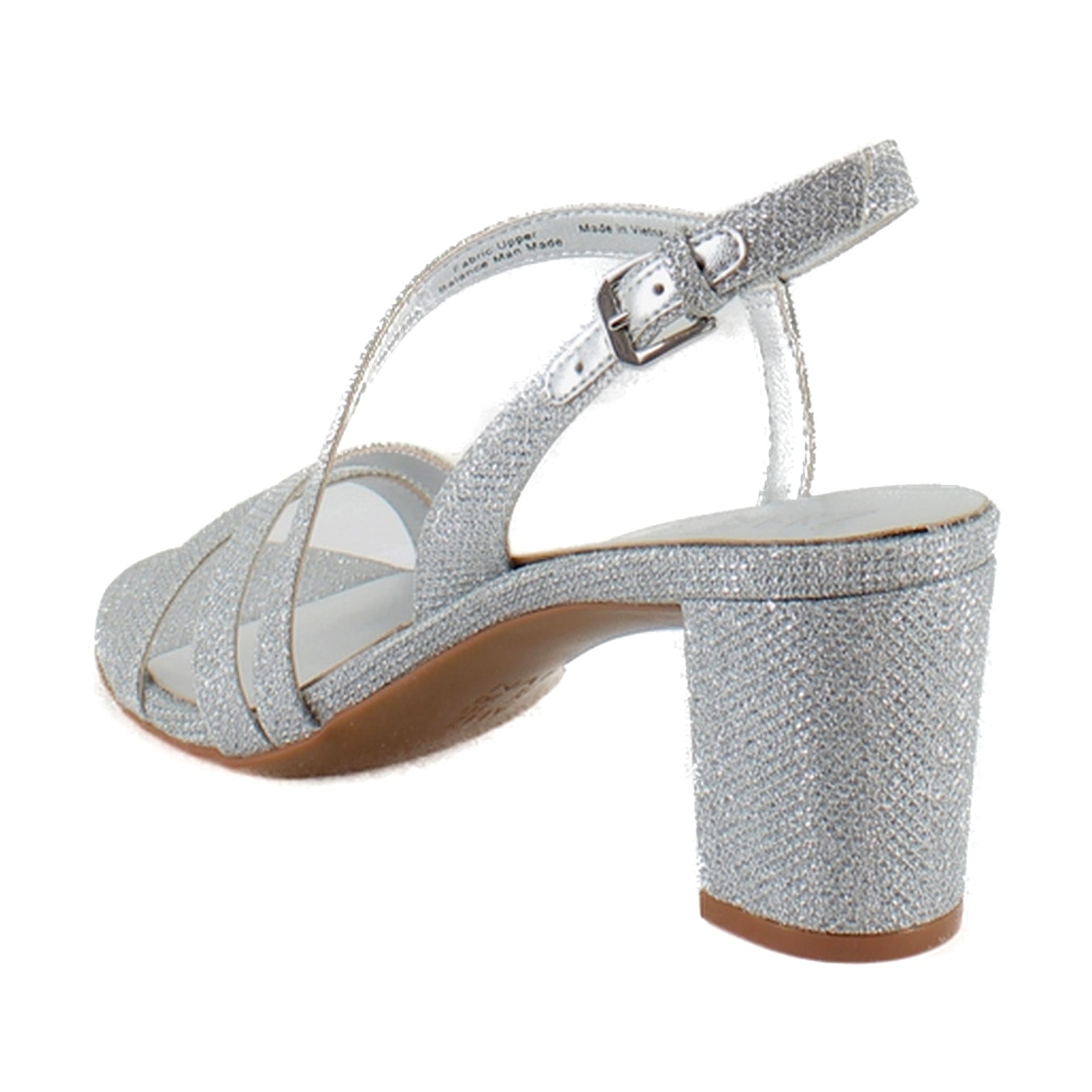 Silver Metallic Fabric