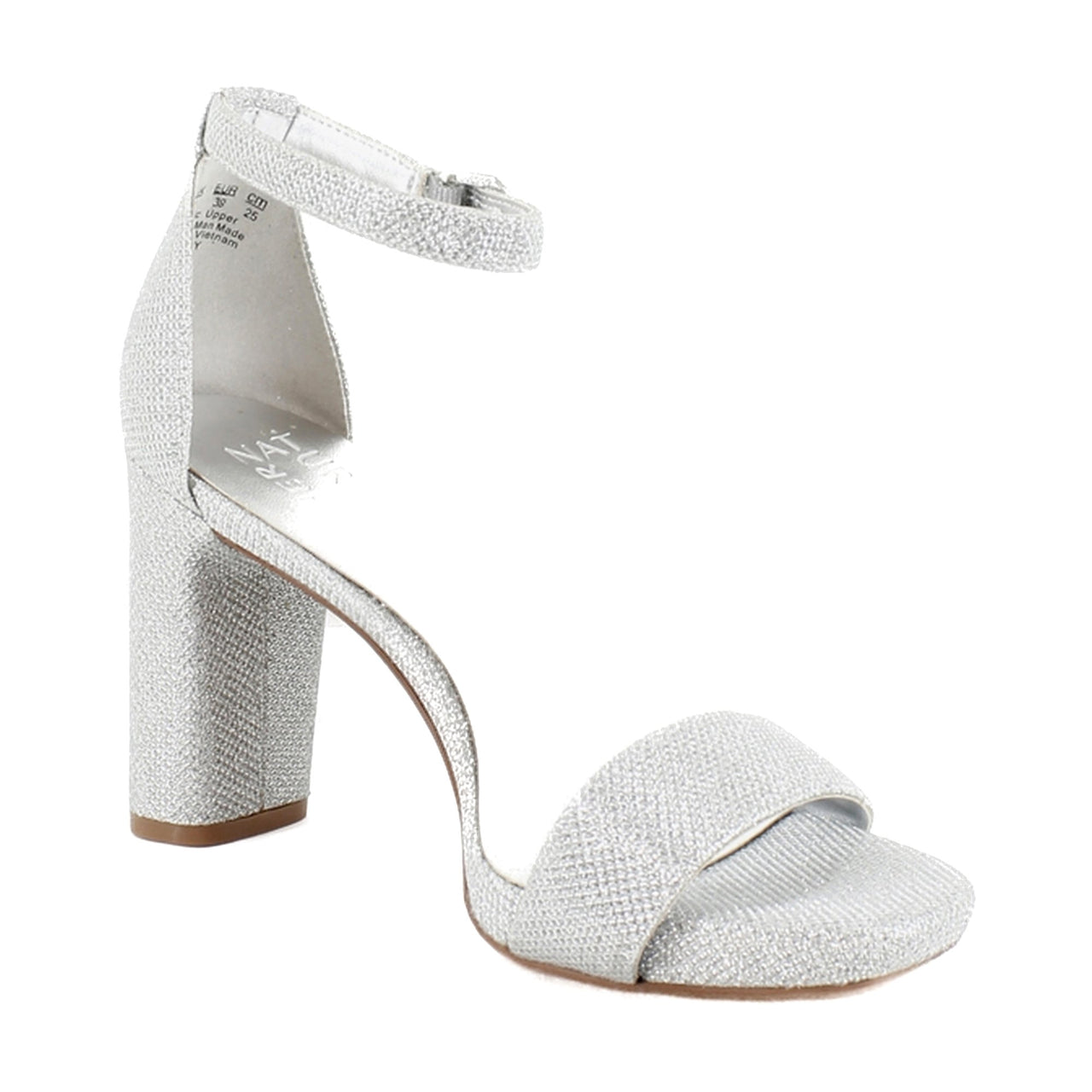 Silver Metallic Fabric