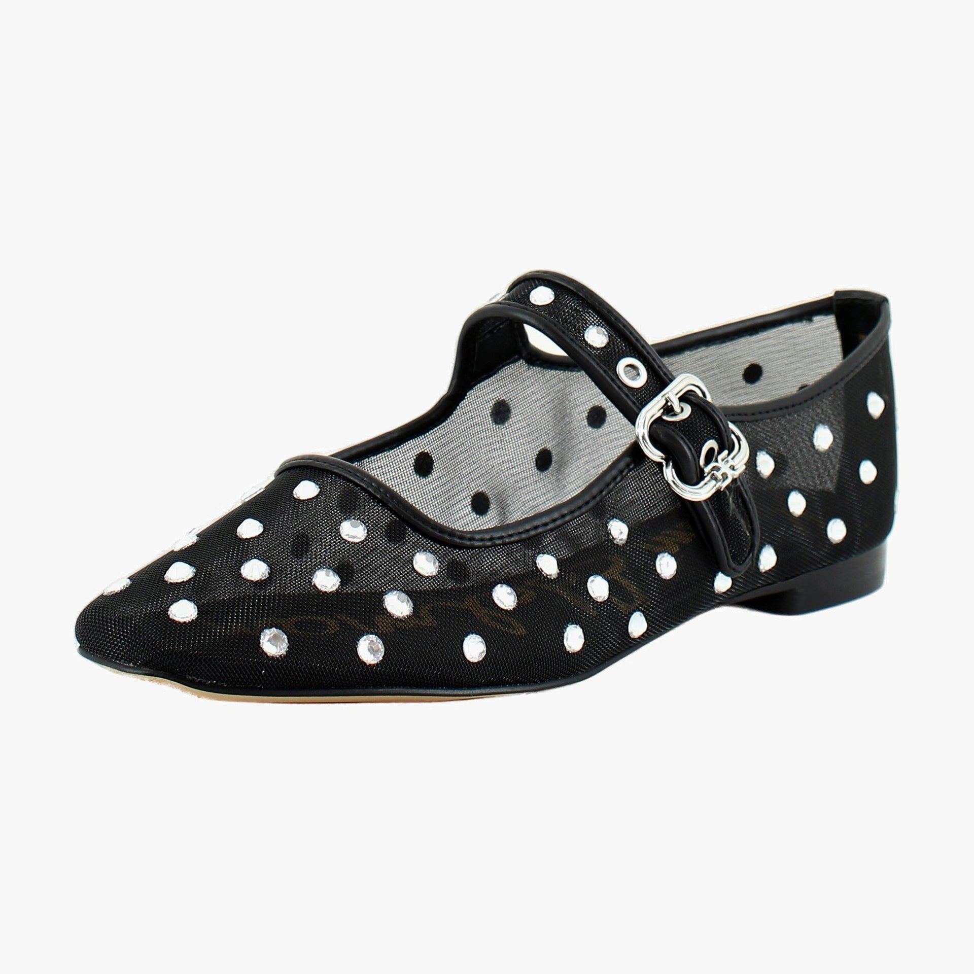 Black Glitz Mesh