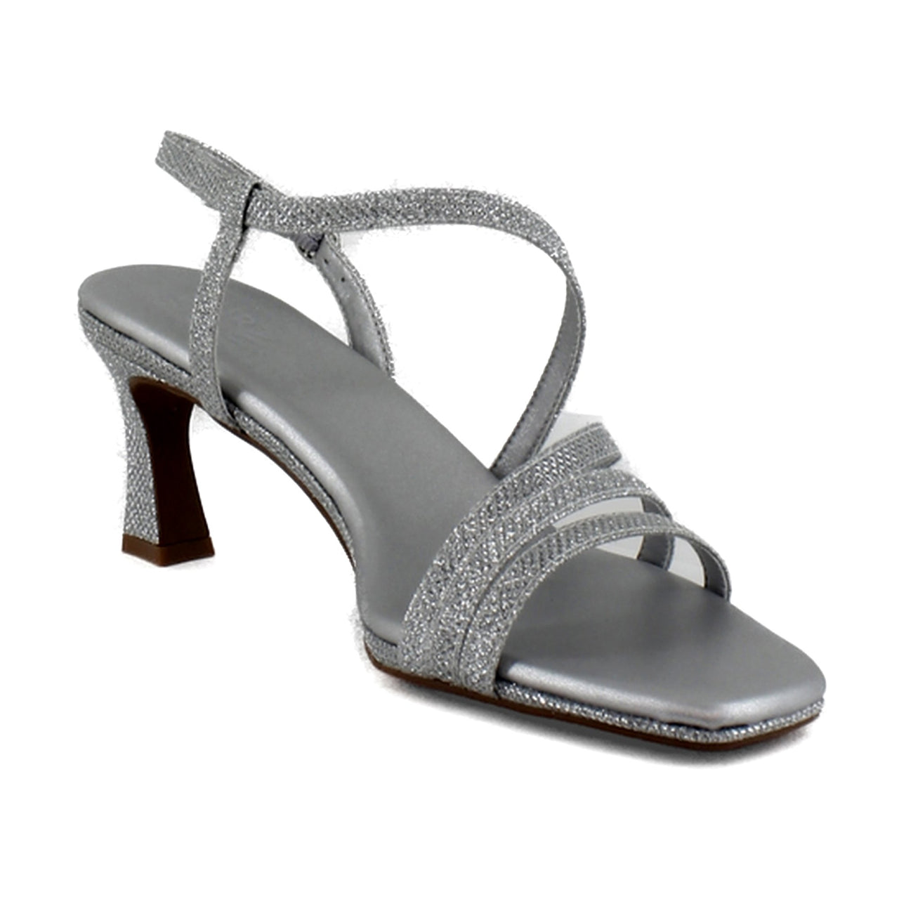 Silver Metallic Fabric