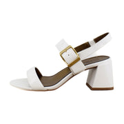 Warm White Leather