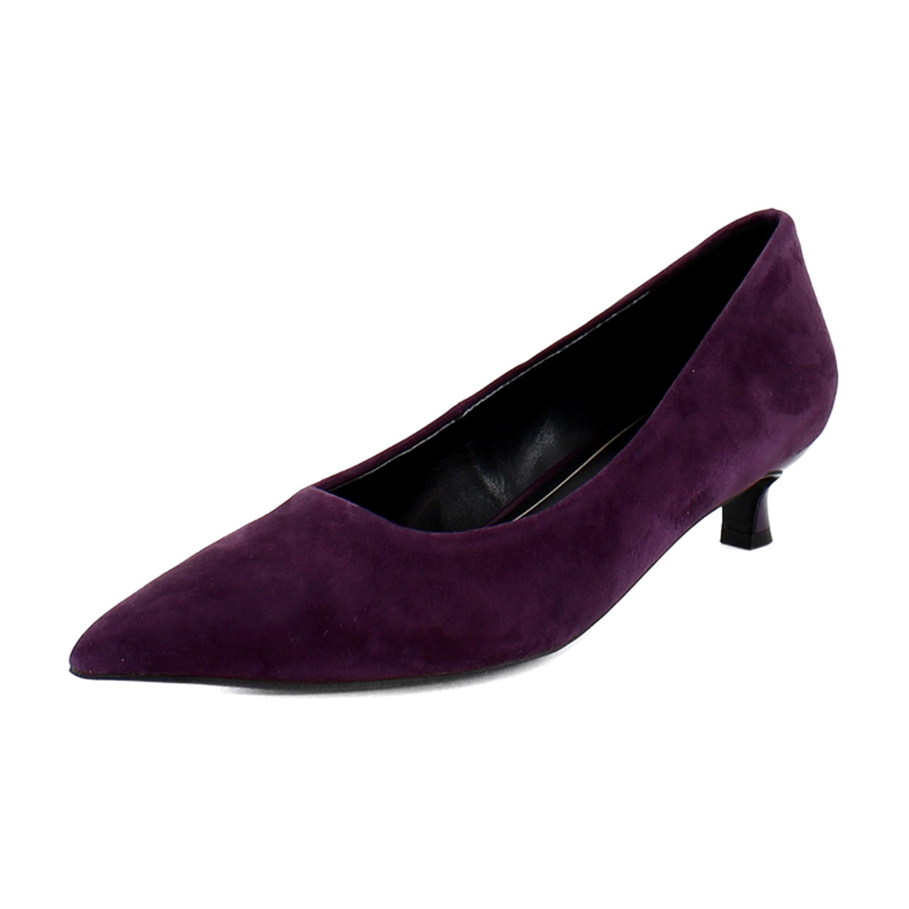 Deep Plum Purple Suede