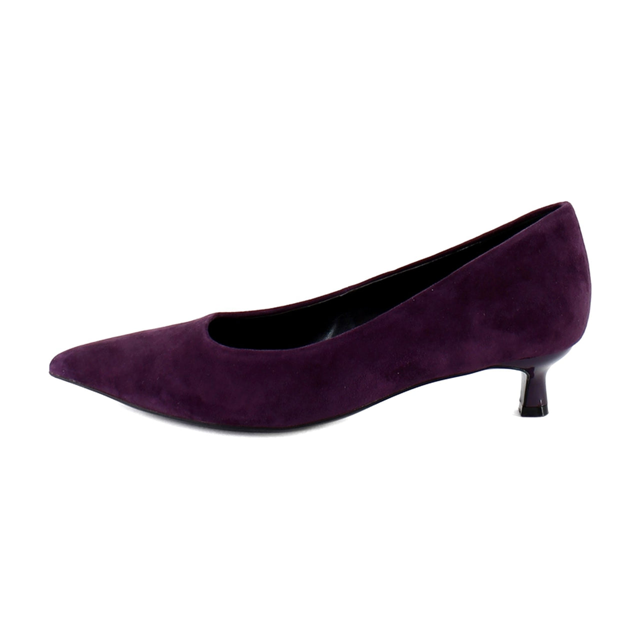 Deep Plum Purple Suede