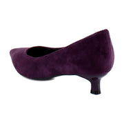 Deep Plum Purple Suede