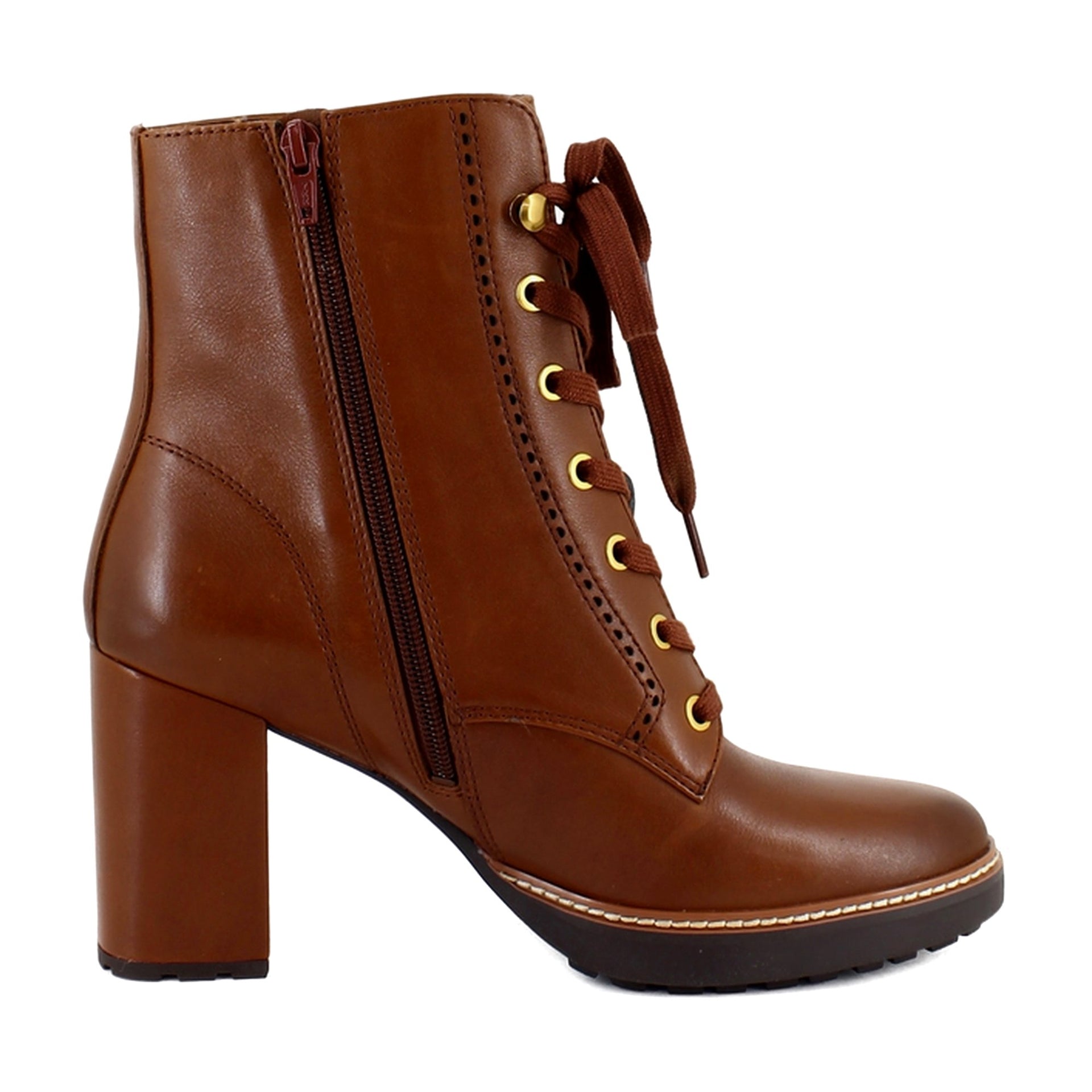 Cider Spice Brown Leather