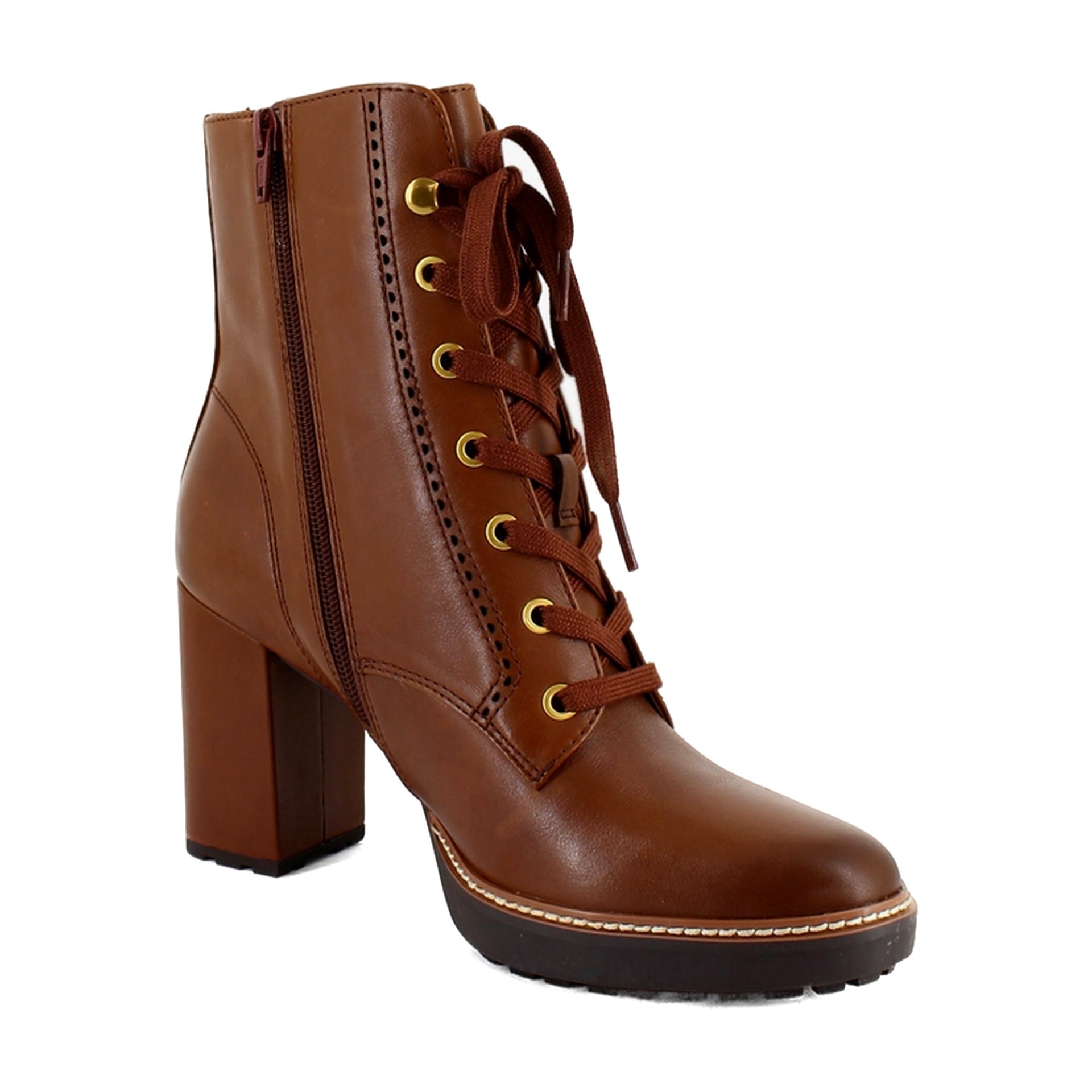 Cider Spice Brown Leather