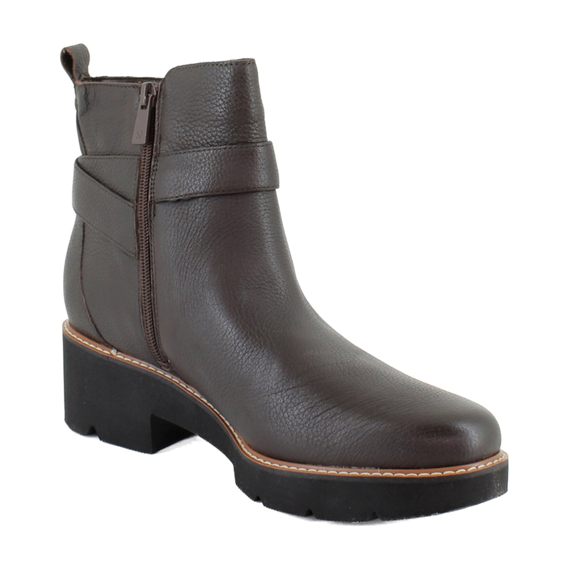 Coffee Bean Brown Leather