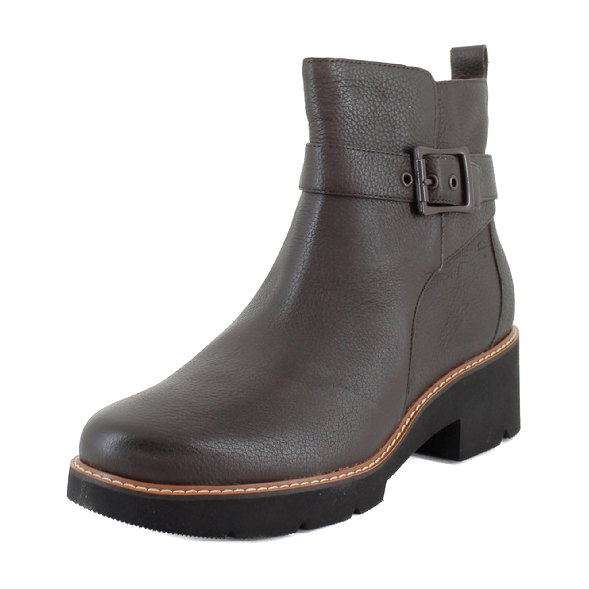 Coffee Bean Brown Leather