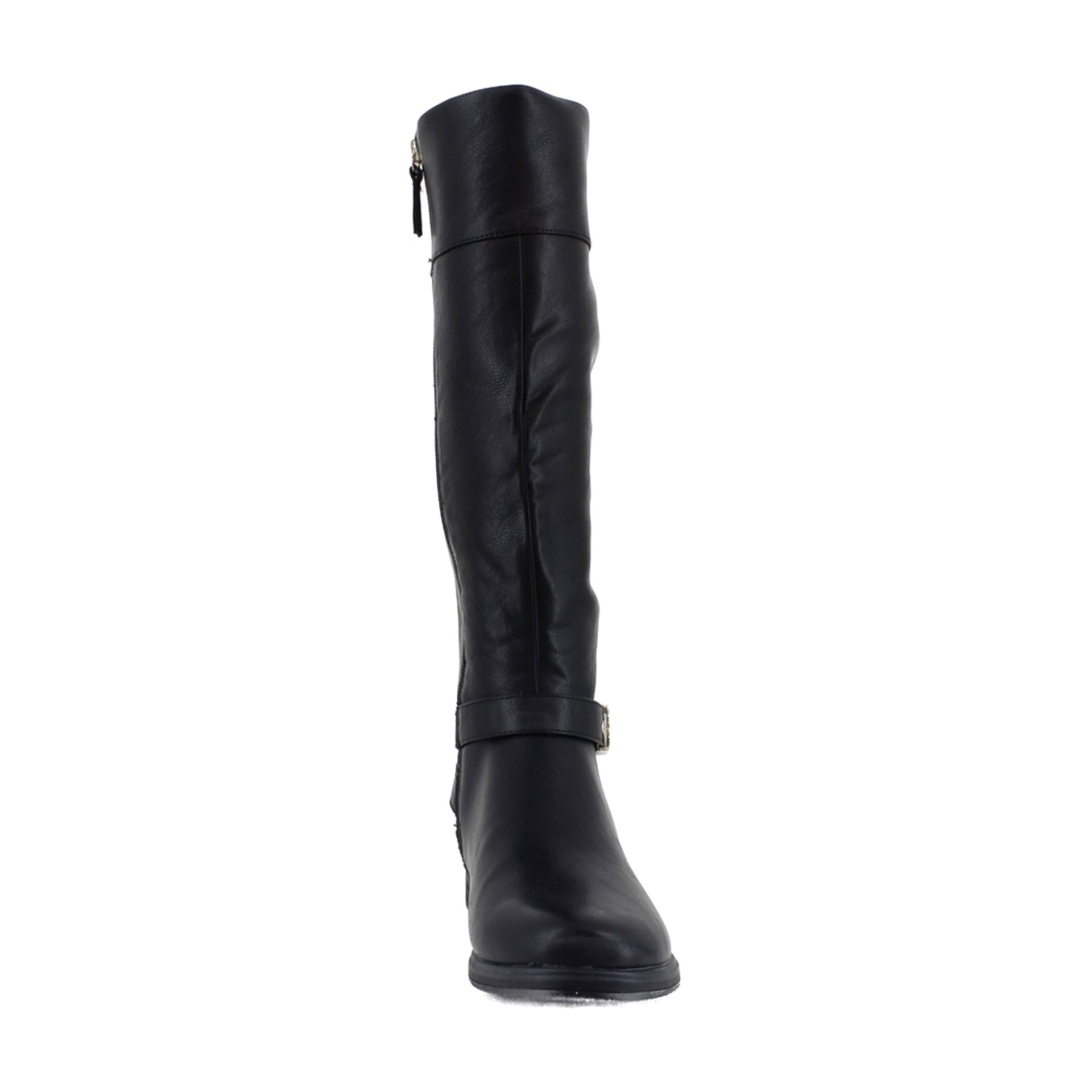 Black Faux Leather