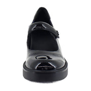 Black Patent Faux Leather