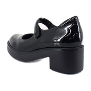Black Patent Faux Leather
