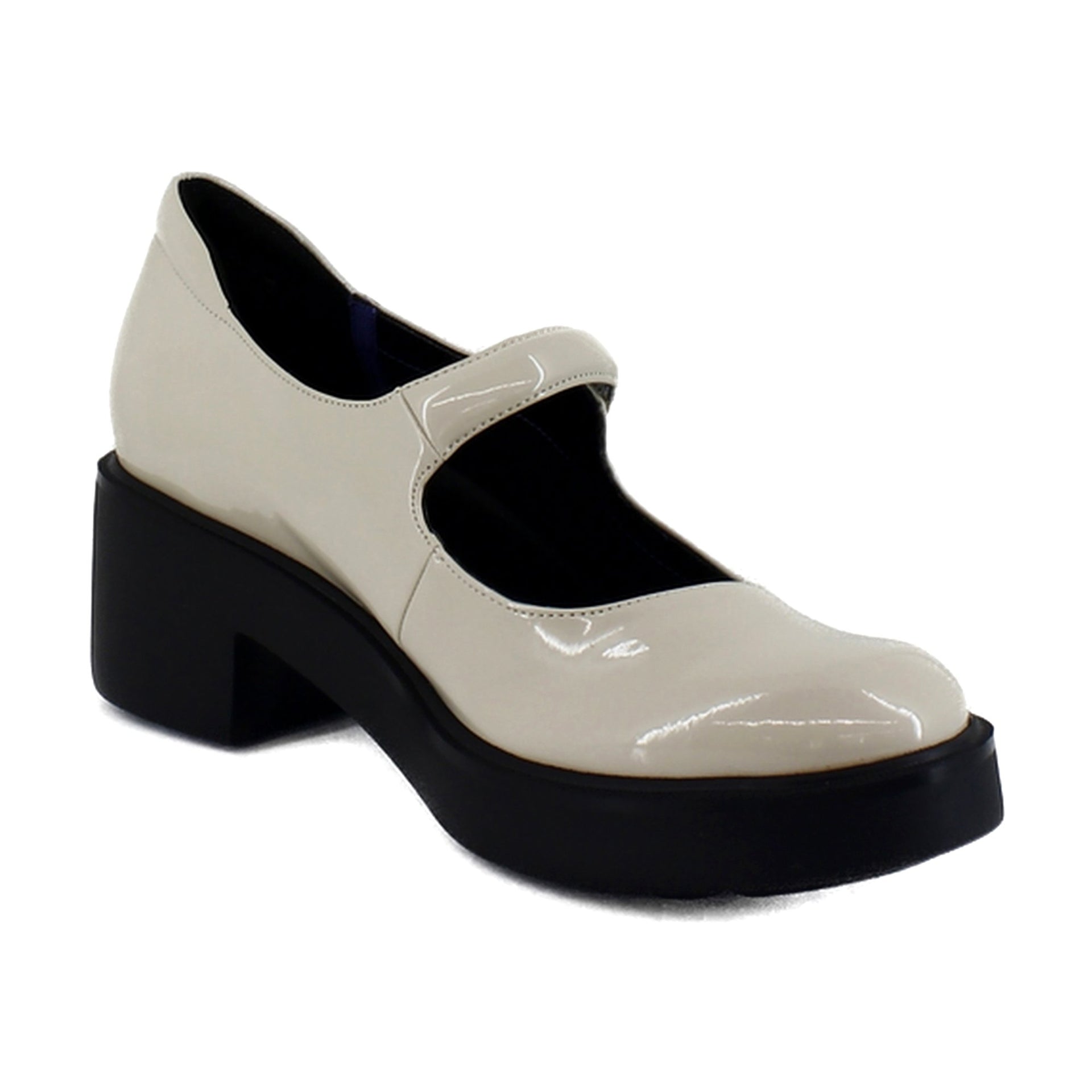 Porcelain Patent Faux Leather