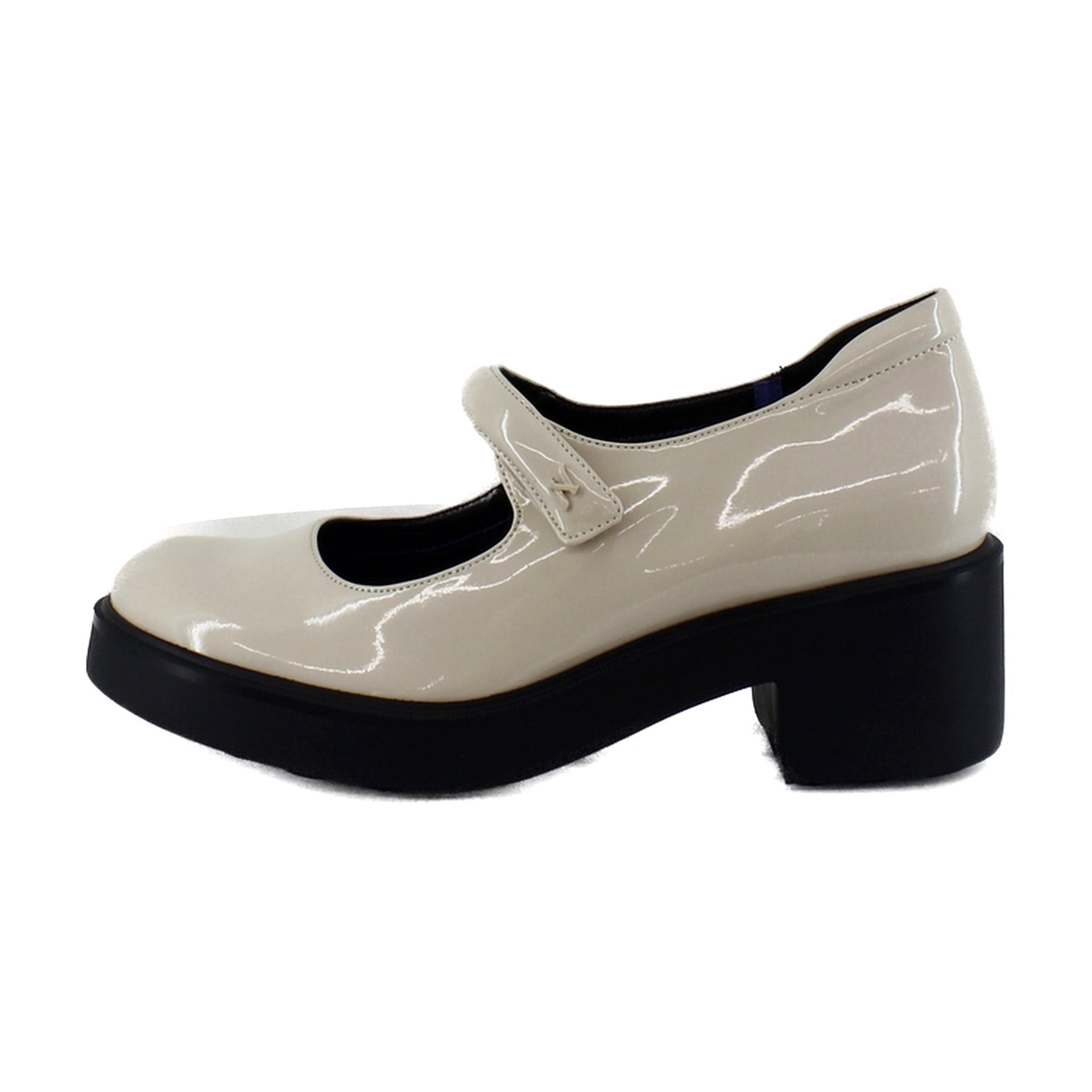 Porcelain Patent Faux Leather