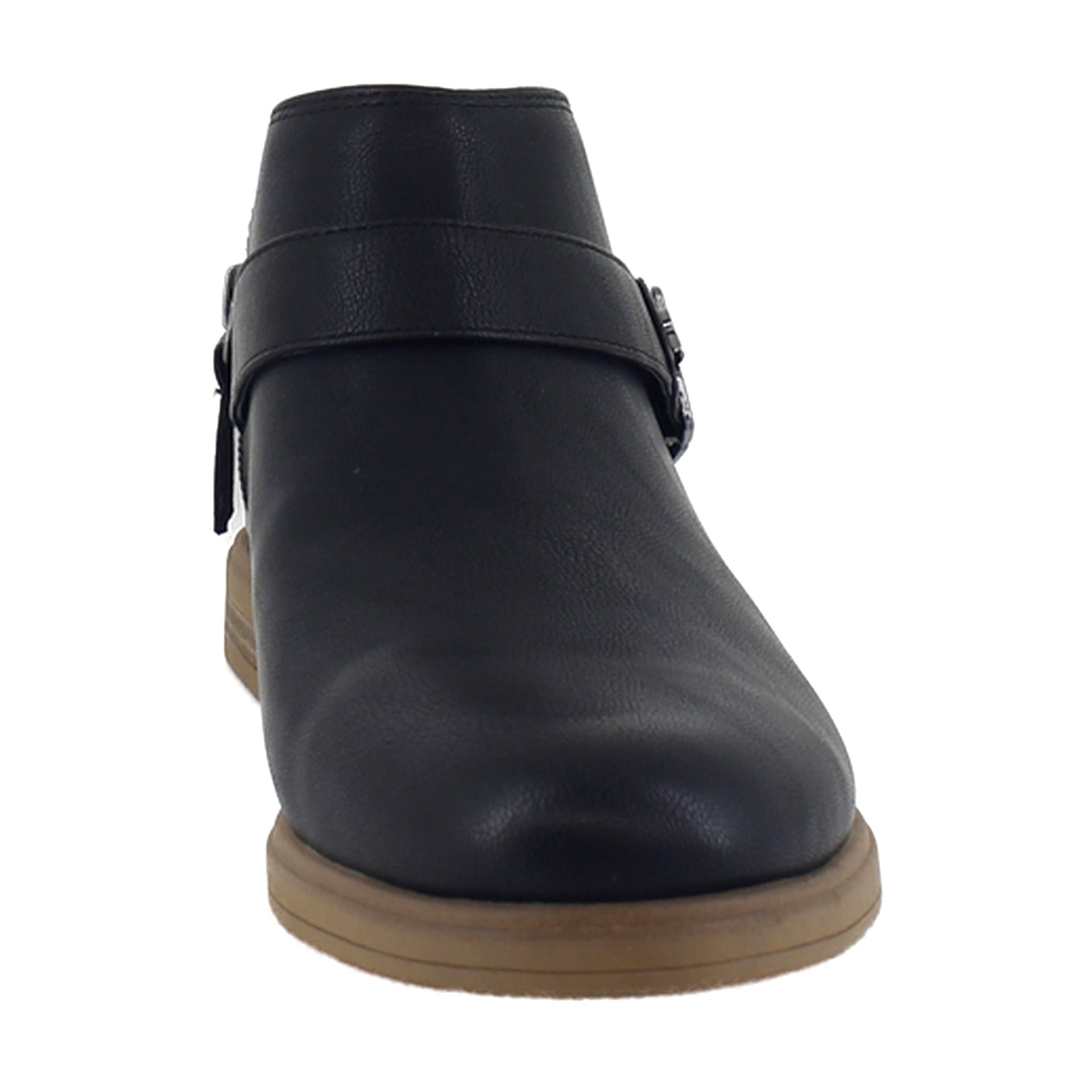Black Faux Leather