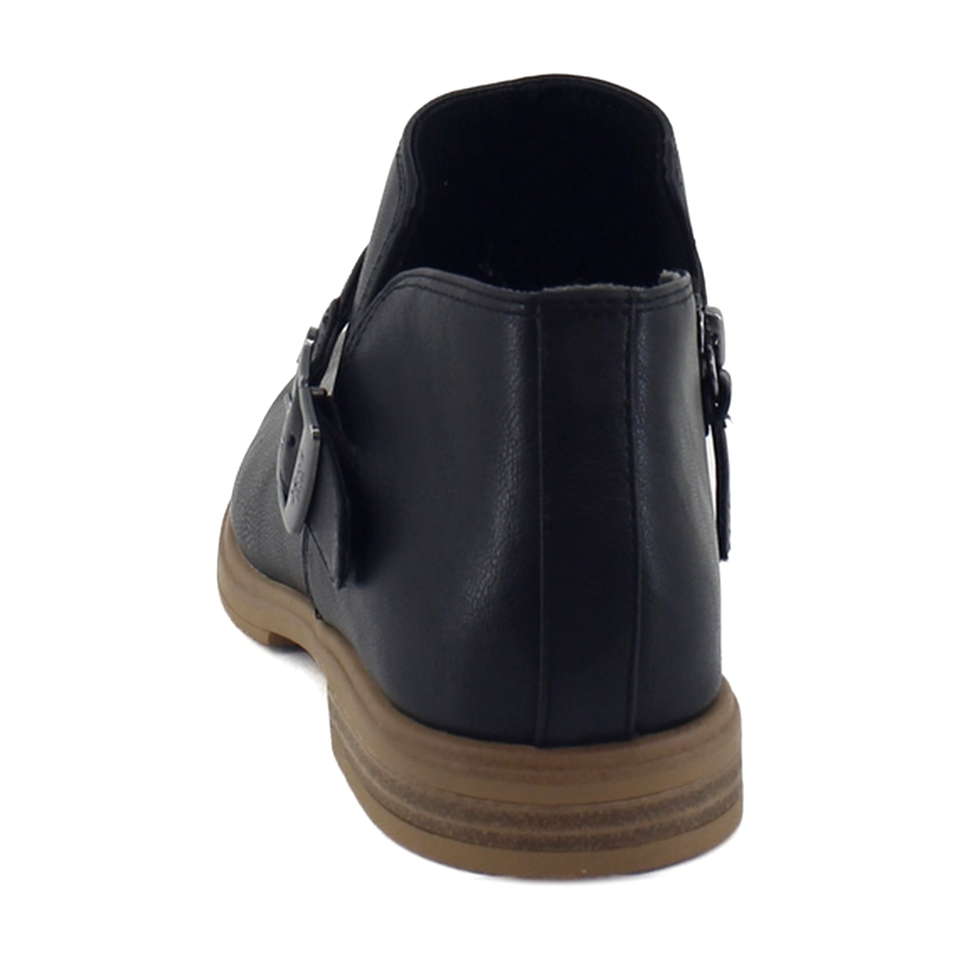 Black Faux Leather