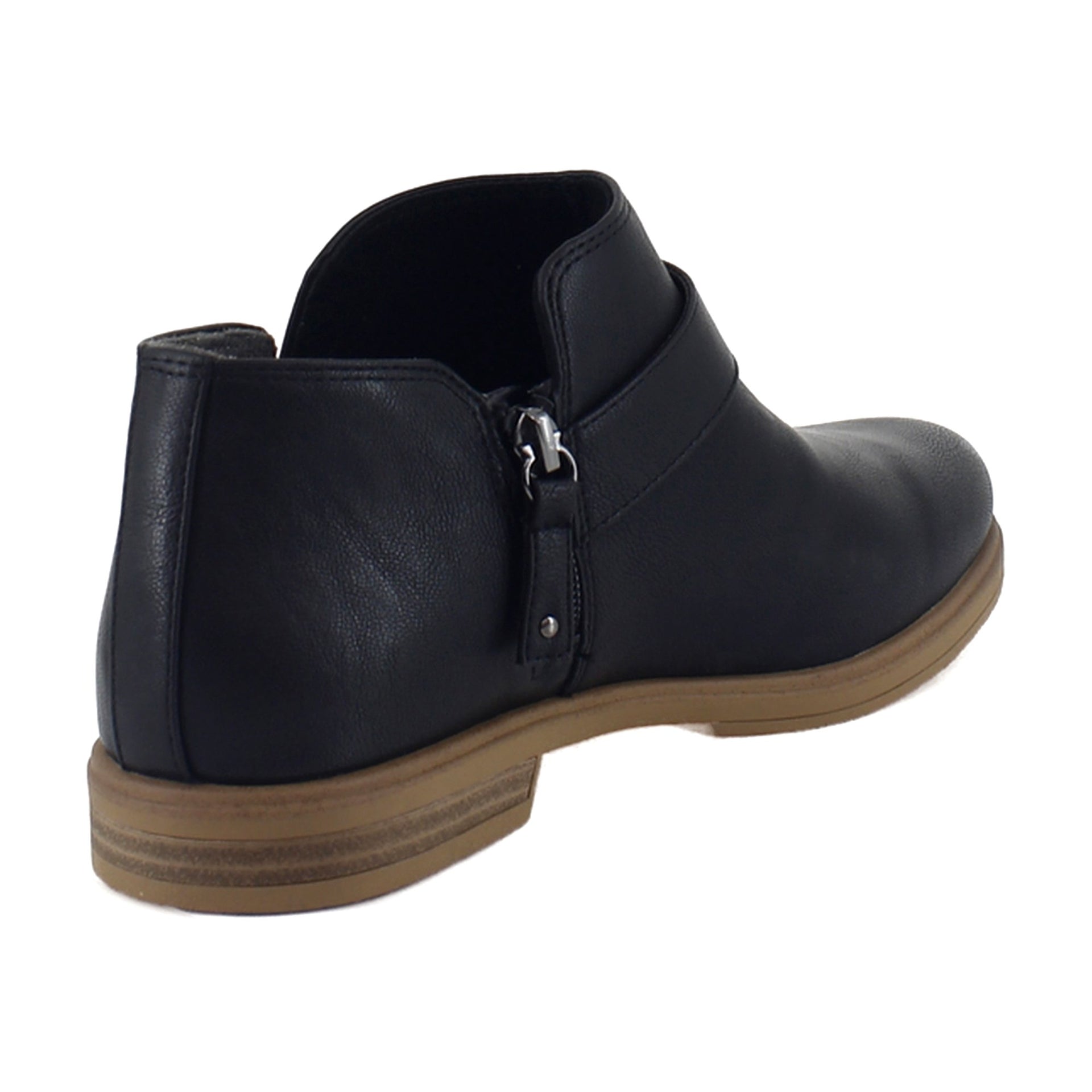 Black Faux Leather