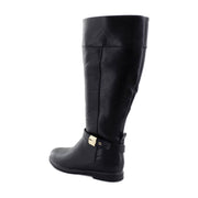 Black Faux Leather