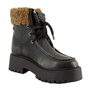 Brown Leather/Shearling