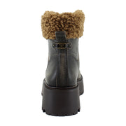 Brown Leather/Shearling