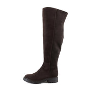 Dark Brown Suede