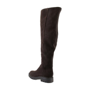 Dark Brown Suede
