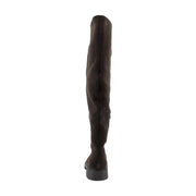 Dark Brown Suede