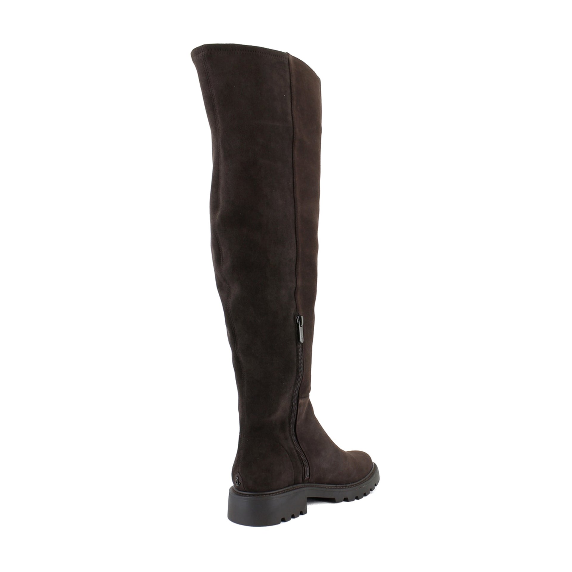 Dark Brown Suede