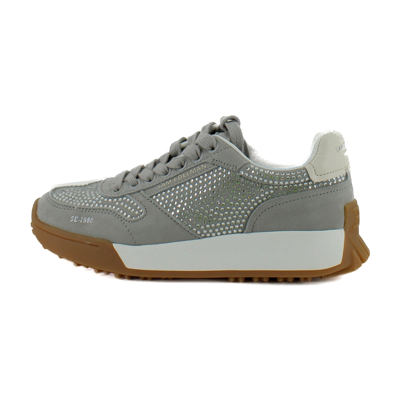 Light Grey Suede/Silver