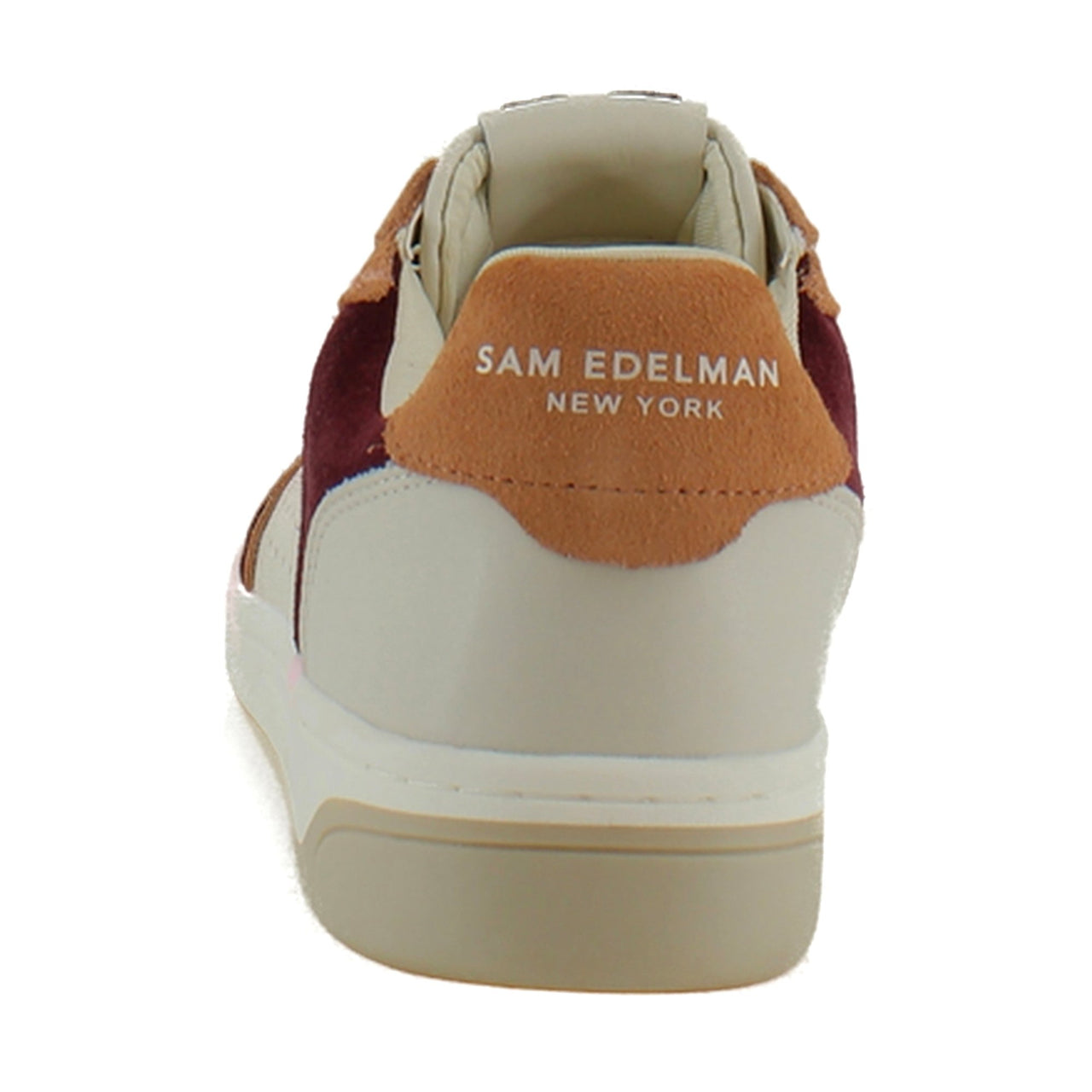 Clay/Burgundy Leather