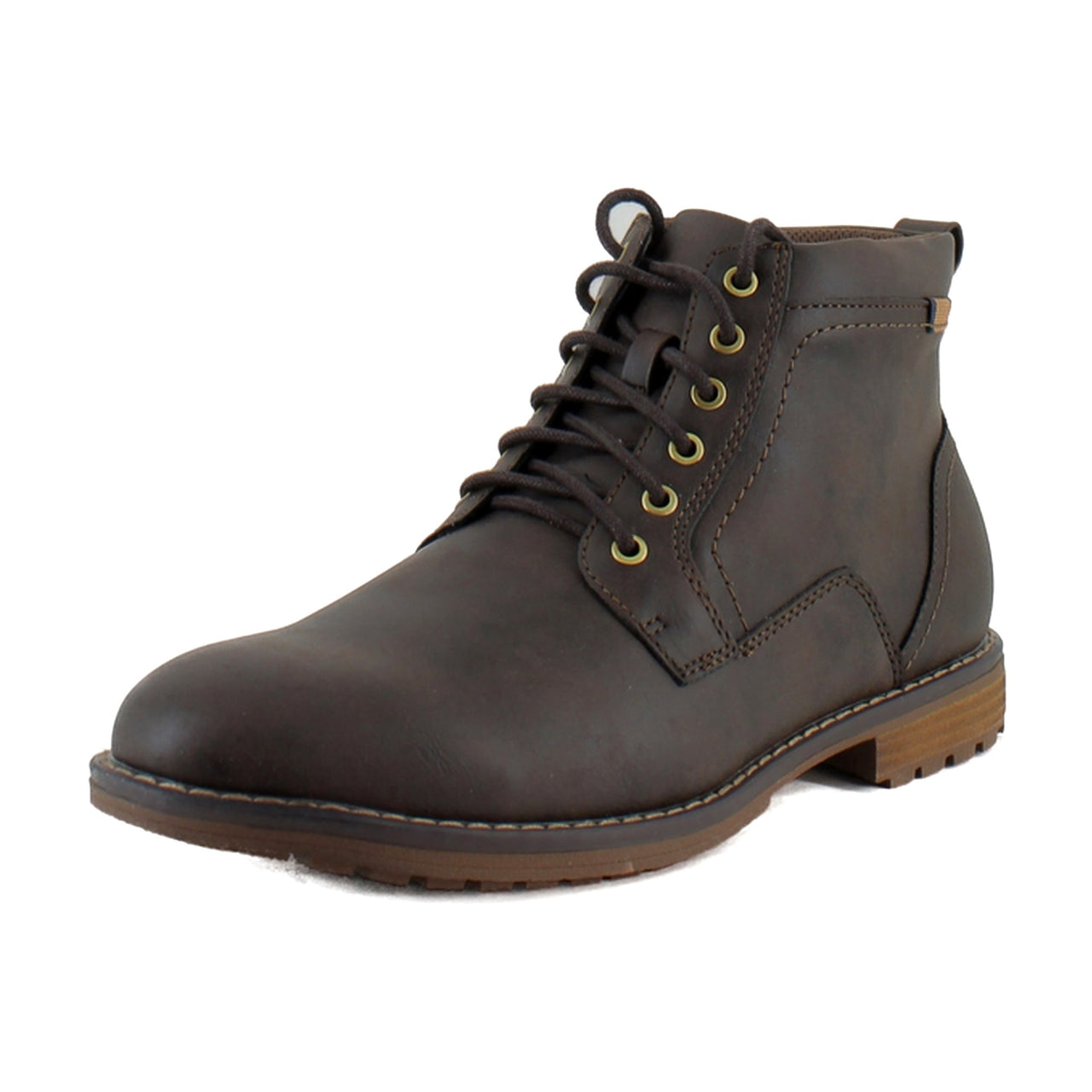 Dark Brown Faux Leather