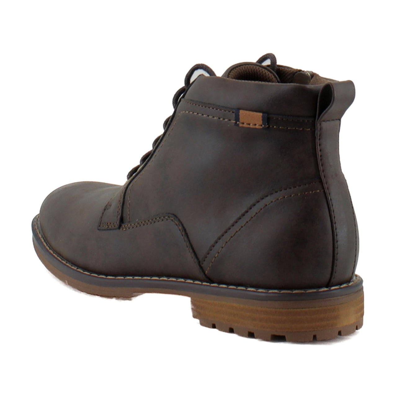 Dark Brown Faux Leather